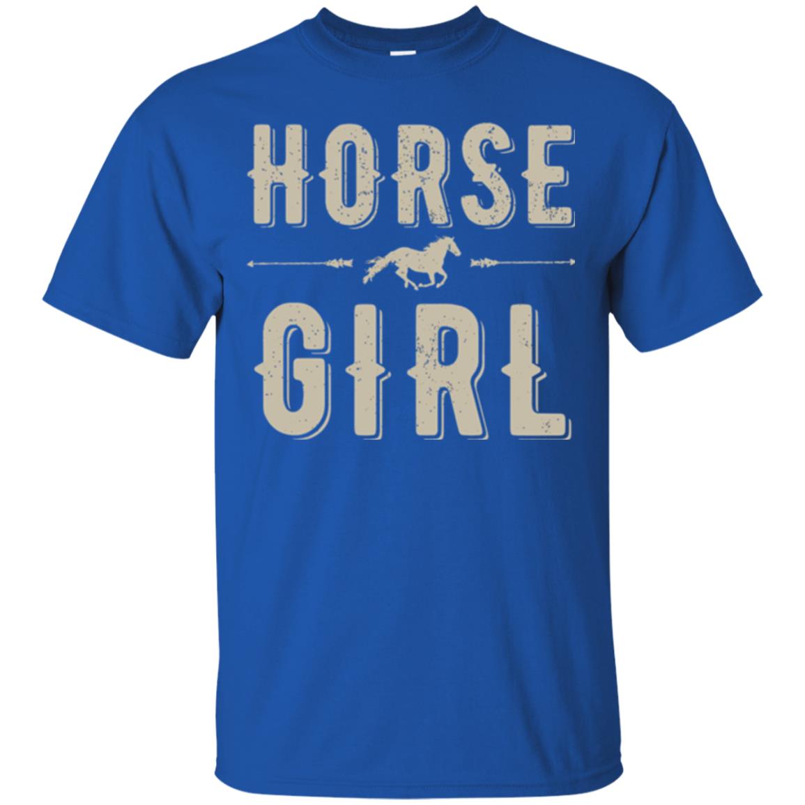 Horse Girl T-shirt Royal