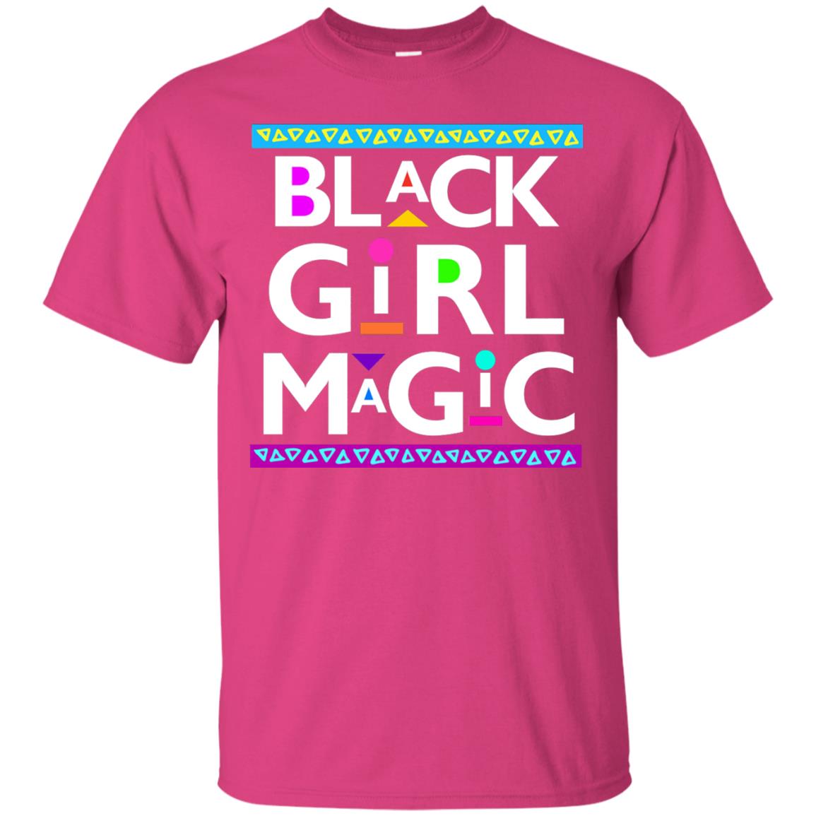 Black Girl Magic T-shirt Women_s Black History Heliconia