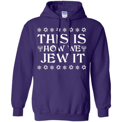 This Is How We Jew It T-shirt Purple