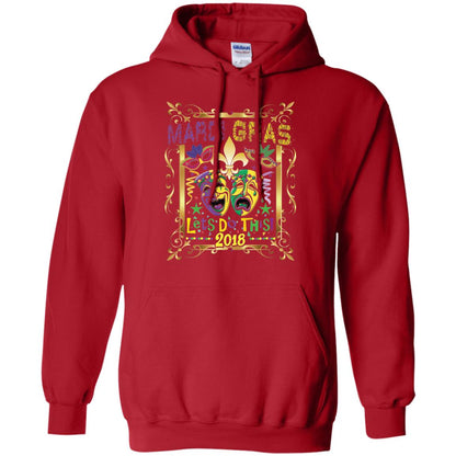 Fleur Symbol New Orleans Parade Mardi Gras T-shirt Red