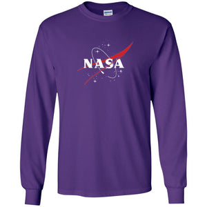 Nasa Full Blue Logo Graphic T-Shirt