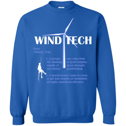 Wind Tech Definition T-shirt Royal
