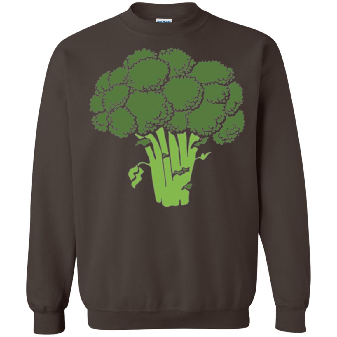 Broccoli Is Life T-shirt Funny Graphic Vegetable Dark Chocolate