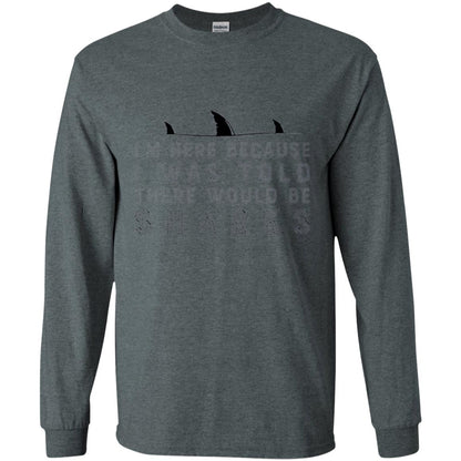 Shark T-shirt I Was Told There Would Be Sharks Dark Heather