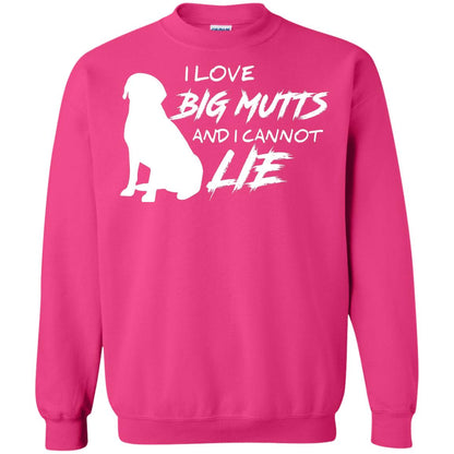 Dog Lover T-shirt I Love Big Mutts And I Cannot Lie Heliconia