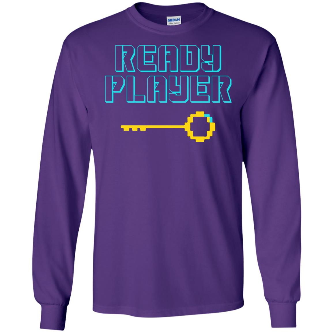 Ready Player Gamer T-shirt Purple