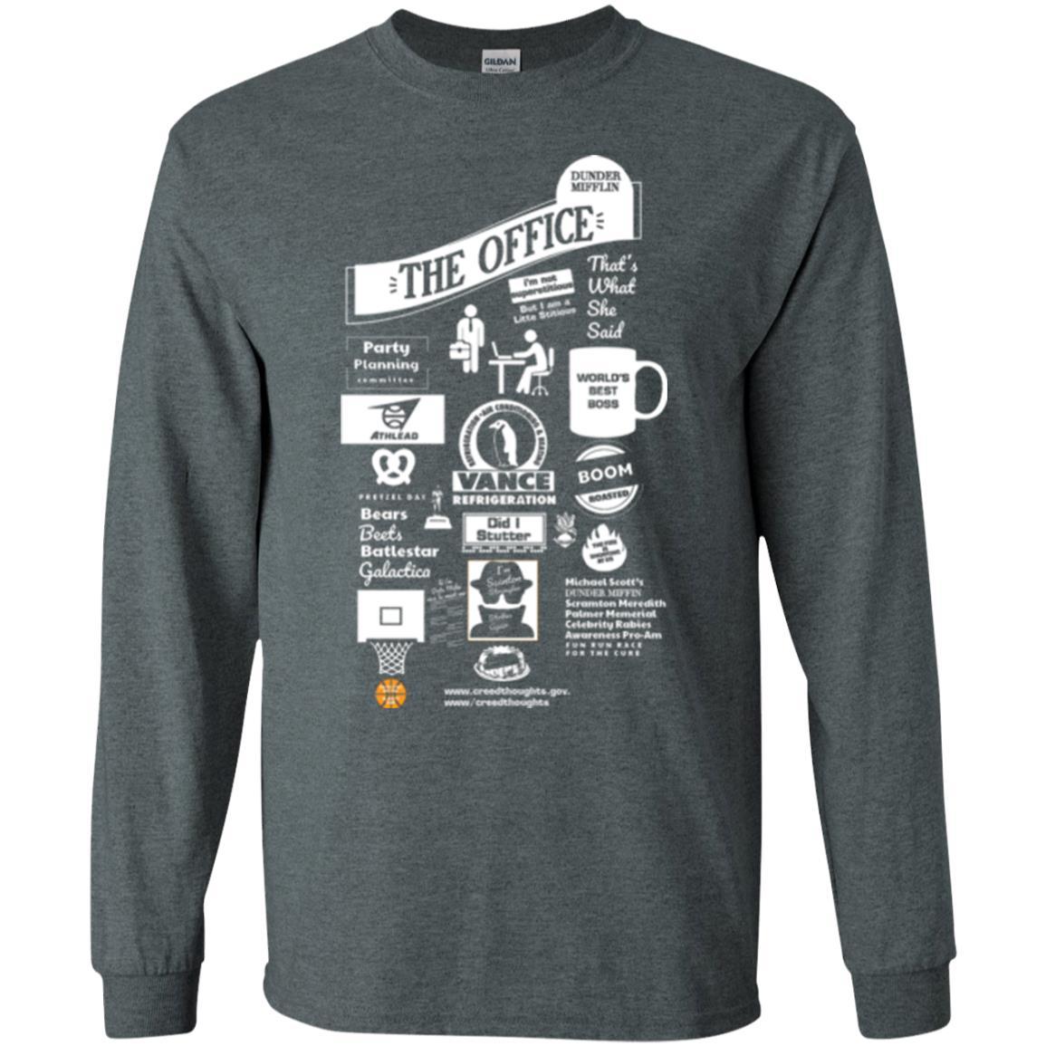 The Mashup Ofice T-shirt Dark Heather
