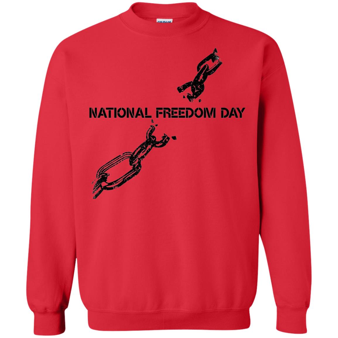 Veteran T-shirt National Freedom Day T-shirt Red