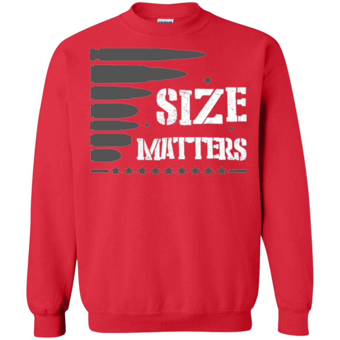 Hunter T-shirt Size Matters Red