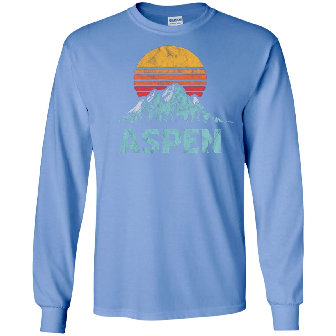 Aspen Mountain T-shirt Carolina Blue