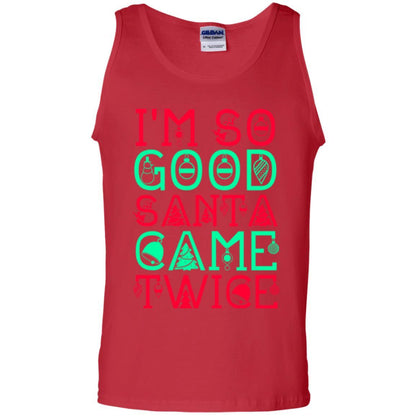 Christmas T-shirt I'm So Good Santa Cam Twice Red