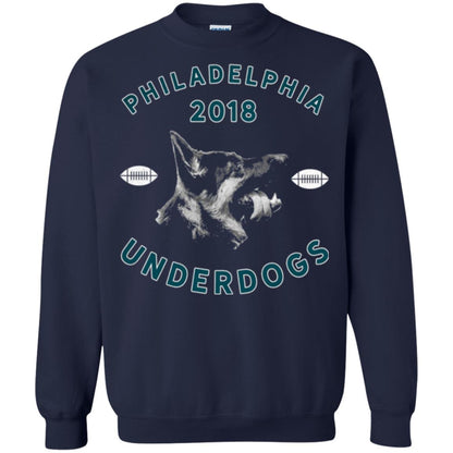 Dog Lover T-shirt Philly Philadelphia Underdogs Lii Game Day Navy