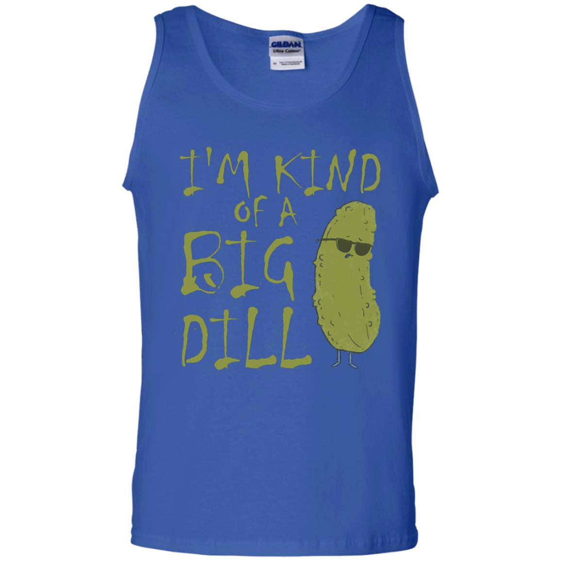 I_m Kind Of A Big Dill Cool Pickle T-shirt Royal