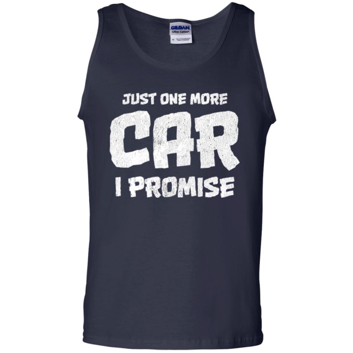 Car Lovers T-shirt Just One More Car I Promise Navy