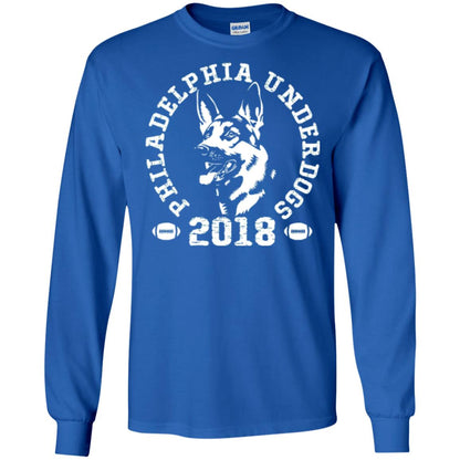 Dog Lover T-shirt Philadelphia Underdogs T-shirt Royal