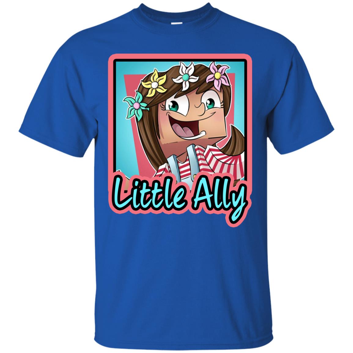 Little Ally Minecraft Little Club Adventures Shirt Royal