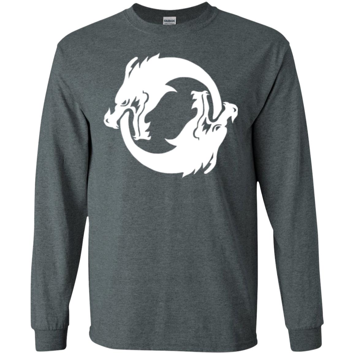 Dargon Lovers T-shirt Overwatch Hanzo Seal Spray Dark Heather