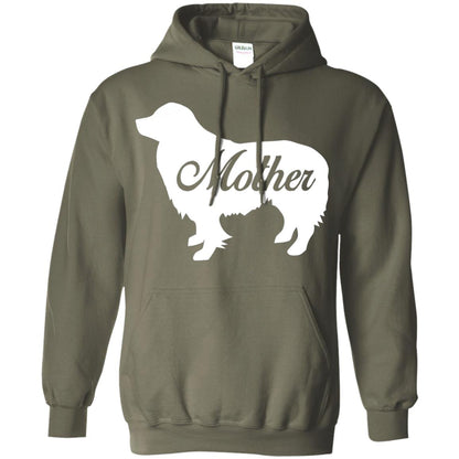 Border Collie Dog Mom T-shirt Military Green