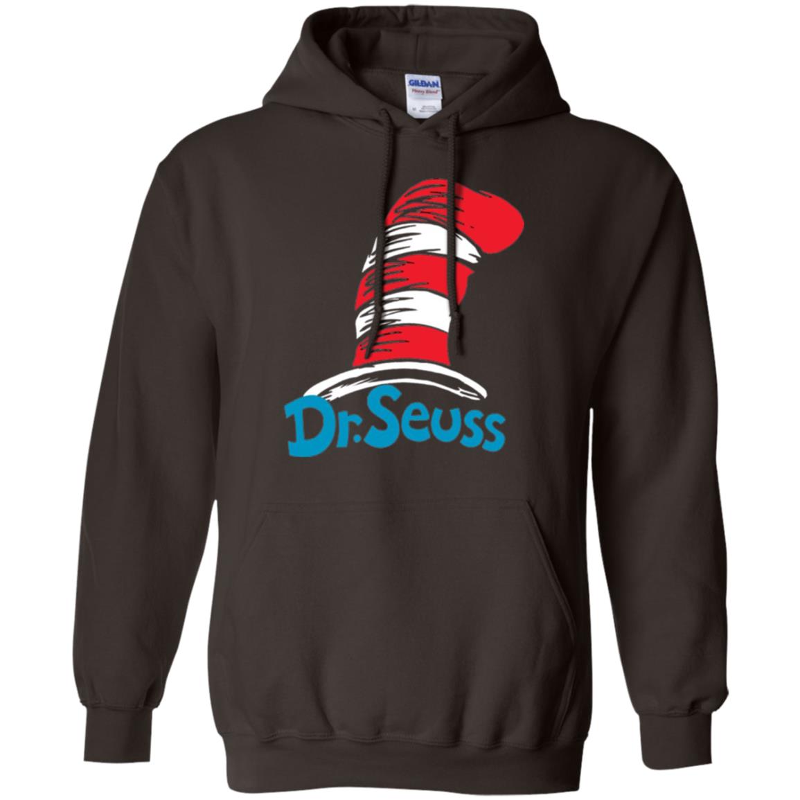 Film Lover T-shirt Dr. Seuss Hat T-shirt Dark Chocolate
