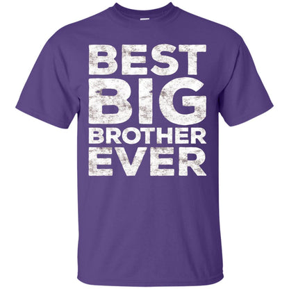 Best Big Brother Ever Family T-shirt Purple