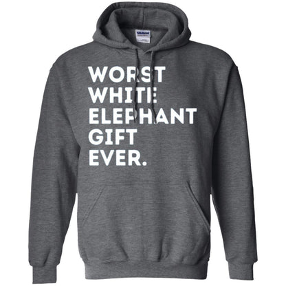 Best Worst White Elephant T-shirt Dark Heather
