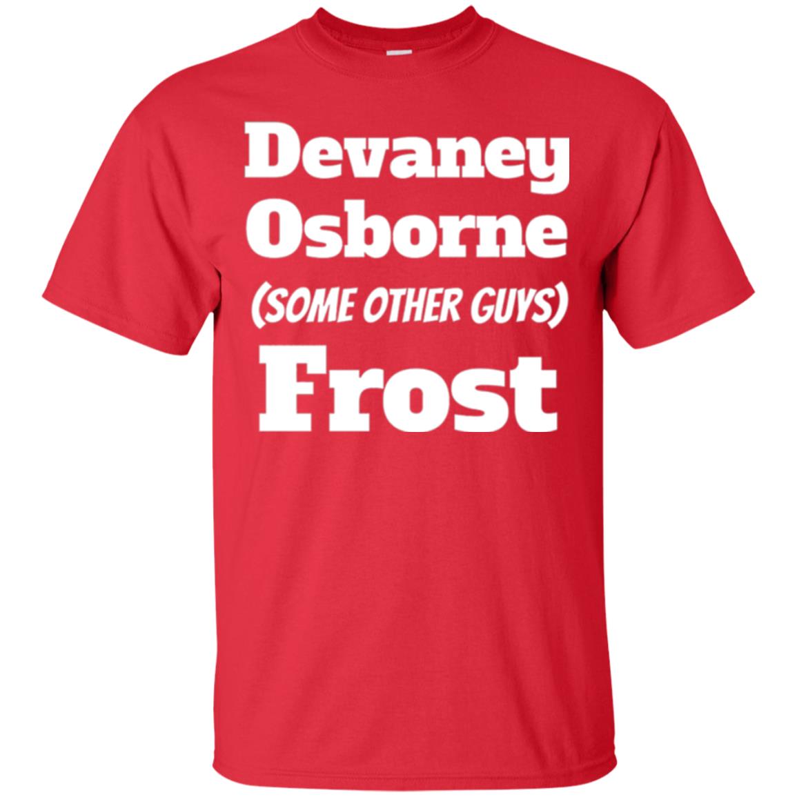 Devaney Osborne Some Other Guys Frost T-shirt Red