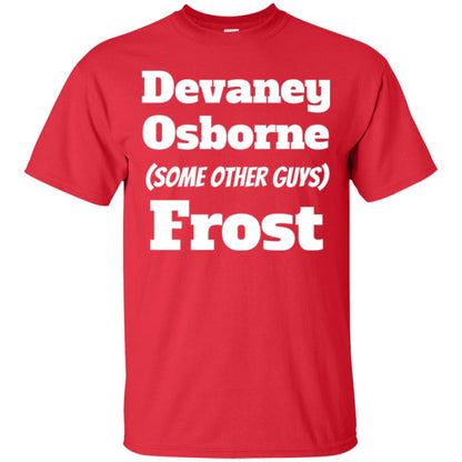 Devaney Osborne Some Other Guys Frost T-shirt Red