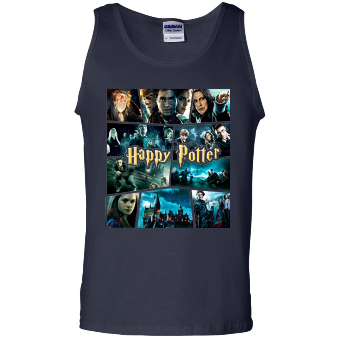 Harry Potter Characters T-shirtG220 Gildan 100% Cotton Tank Top