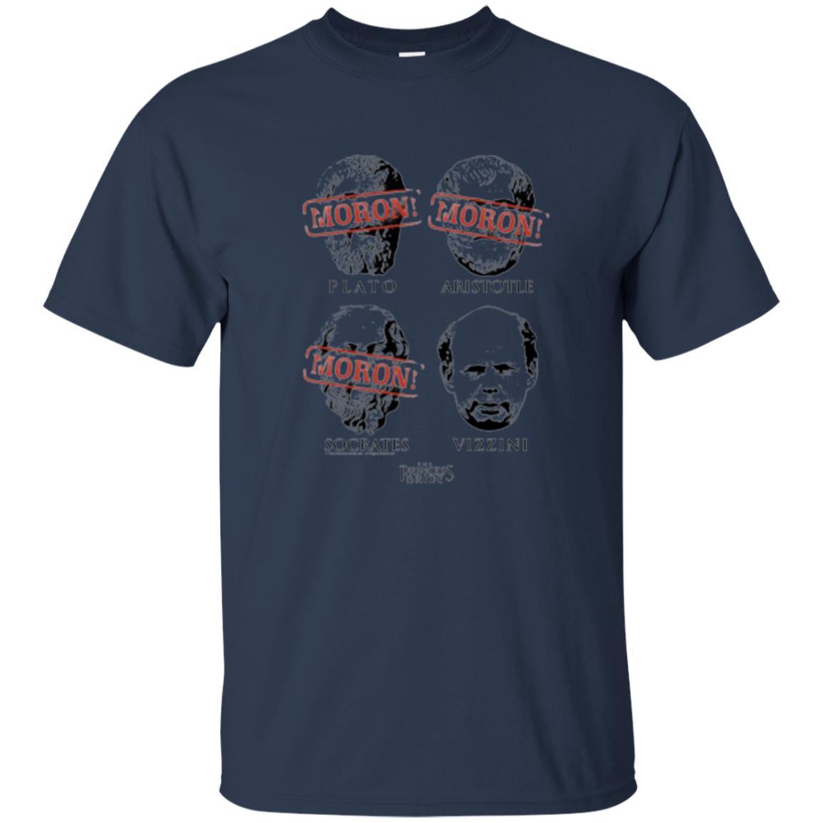 Philosopher T-shirt Princess Bride Morons T-shirt Navy