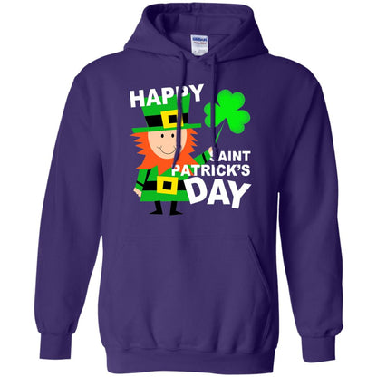 Teacher T-shirt St. Patrick's Day Purple