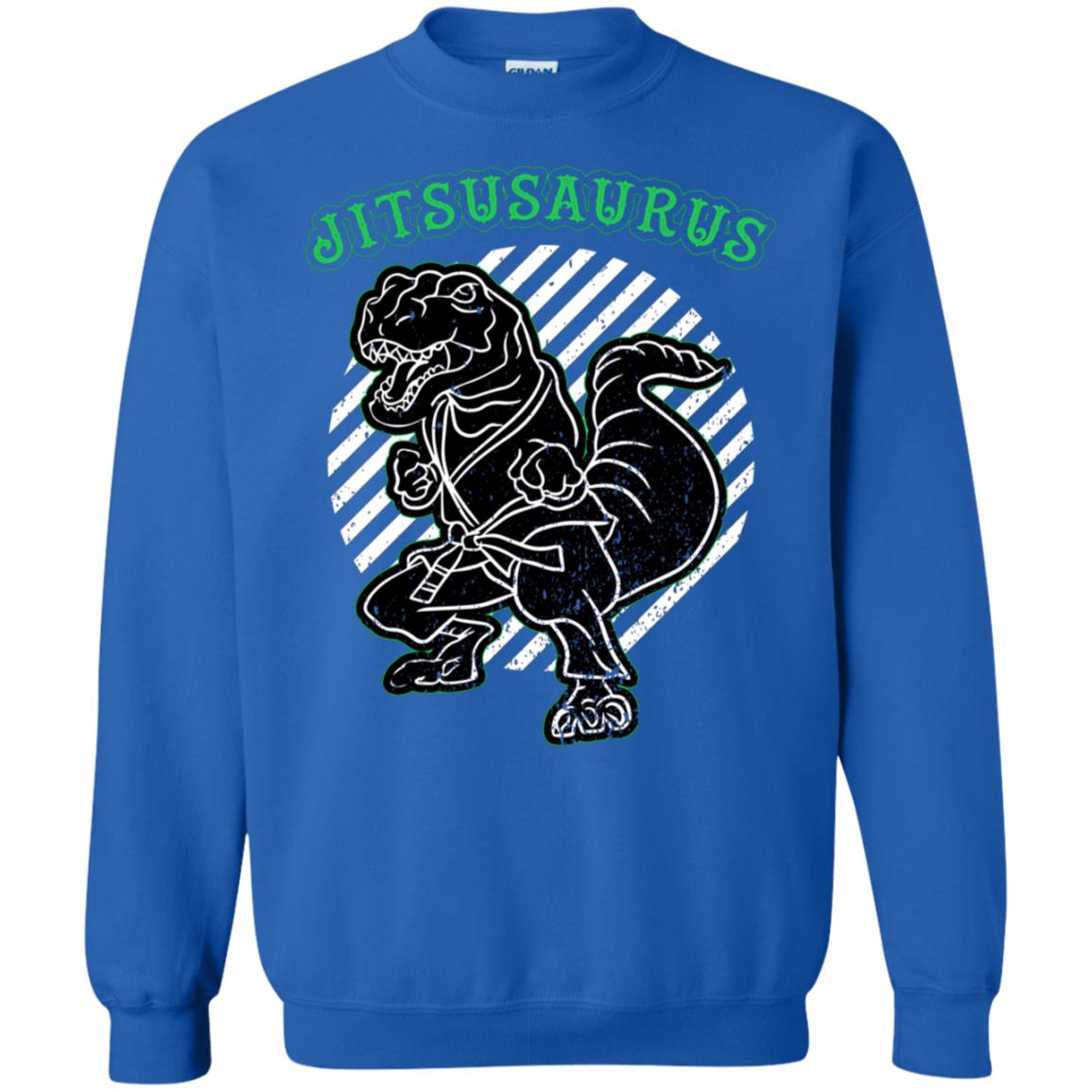 Jitsusaurus Jujutsu Saurus Shirt Royal
