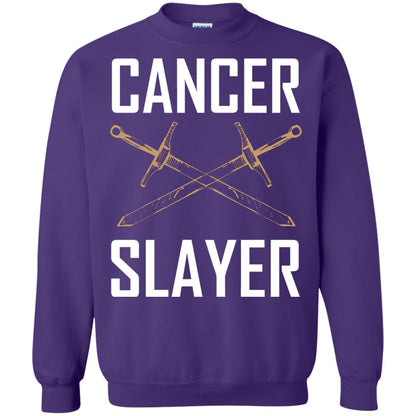 Cancer Slayer Cancer Survivor Shirt Purple