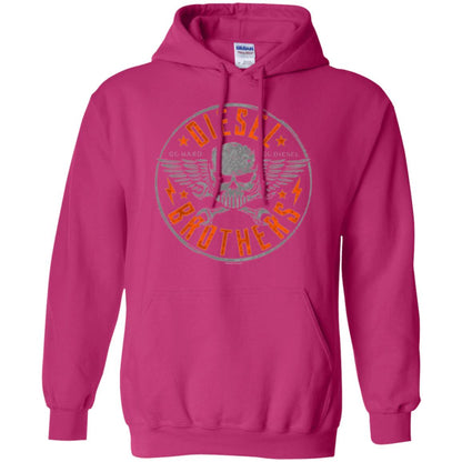 Skull Cross Wrench T-shirt Diesel Brothers Go Hard Go Diesel Heliconia