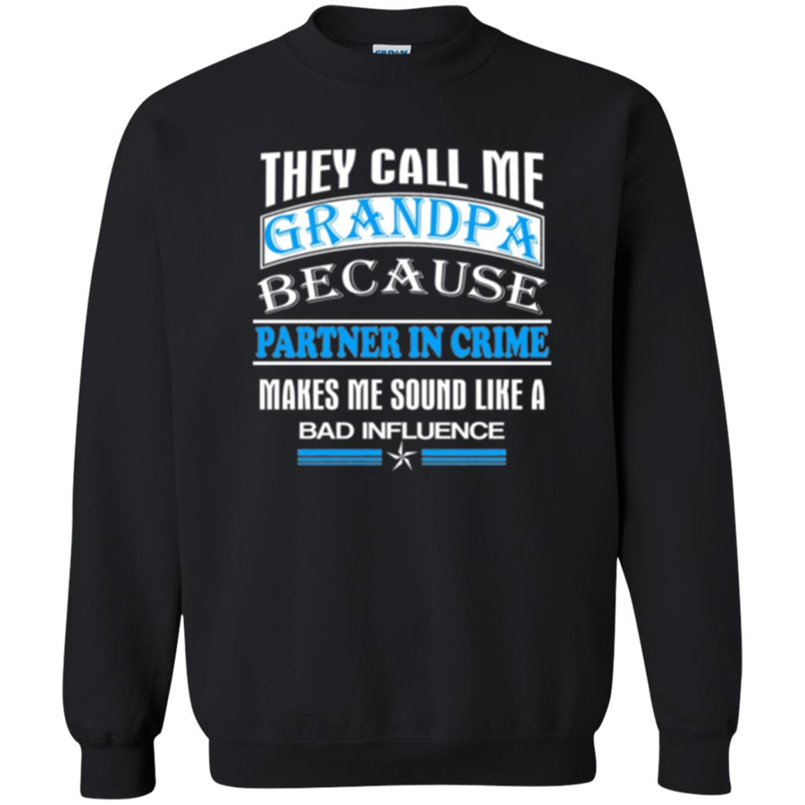 Family T-shirt They Call Me Grandpa Black