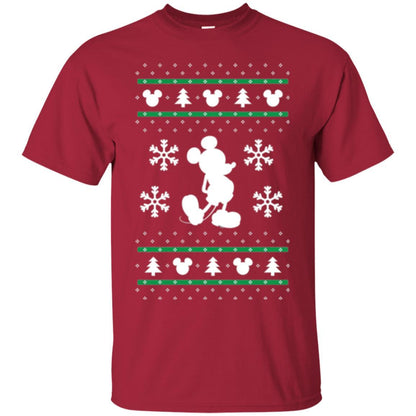 Christmas T-shirt Mickey Mouse Cardinal