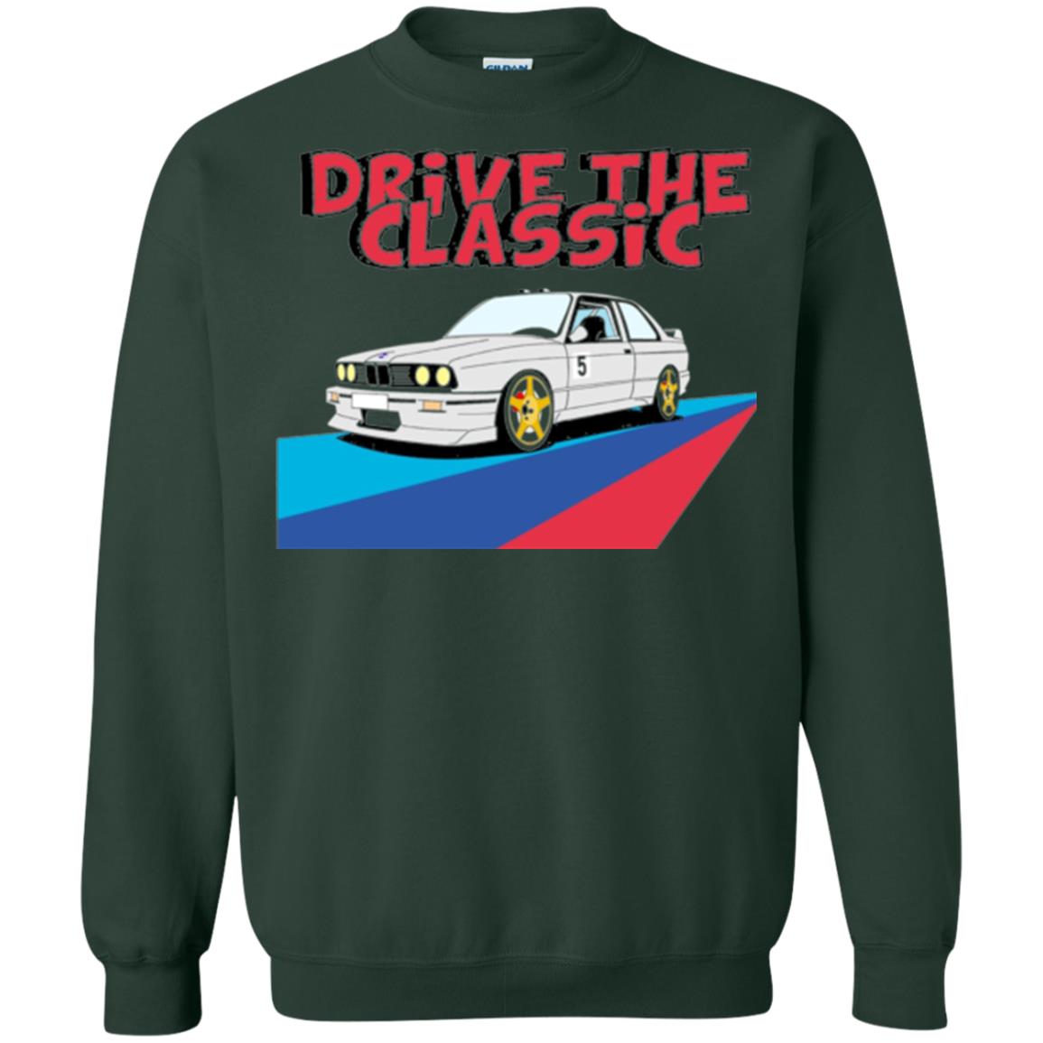 Classic Drive Vintage Collectors Bmw Lovers T-shirt Forest Green