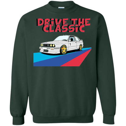 Classic Drive Vintage Collectors Bmw Lovers T-shirt Forest Green