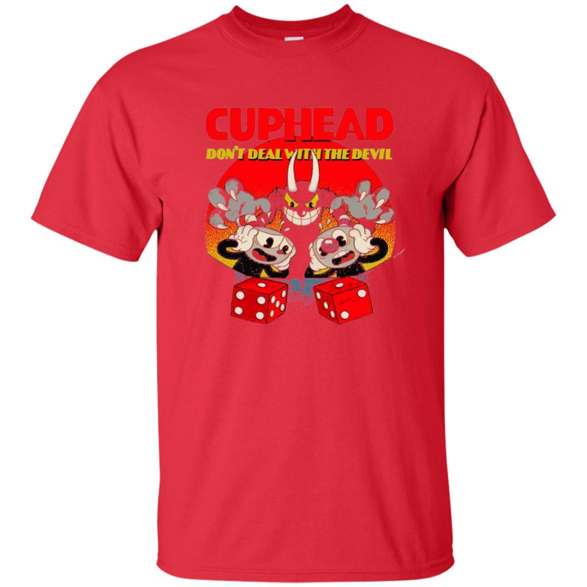 Gamer T-shirt Don't Deal With The Devil Red