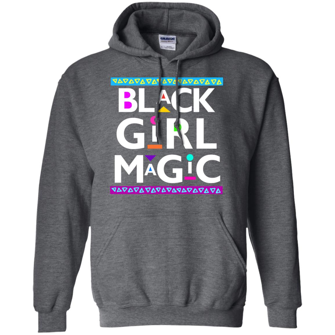 Black Girl Magic T-shirt Women_s Black History Dark Heather