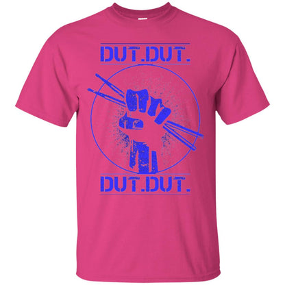 Drum Lovers T-shirt Dut Marching Band Heliconia