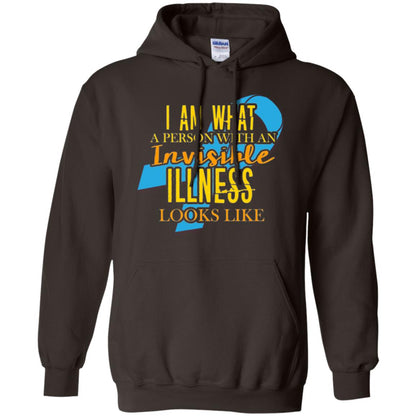 Autism T-shirt I Am What A Person With An Invinsible Illness Looks Like Dark Chocolate