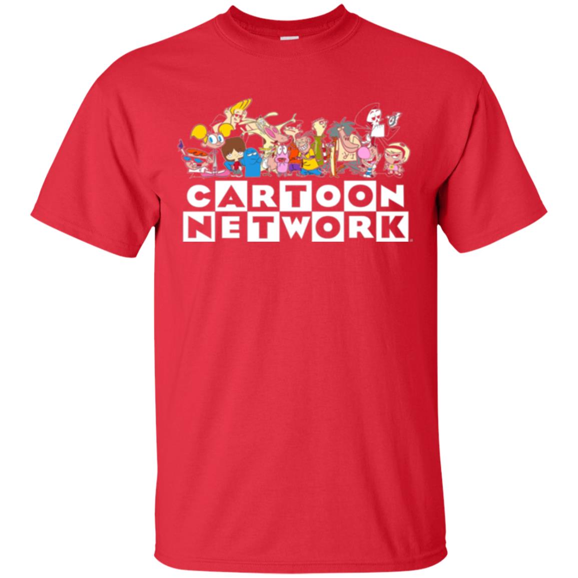 Cartoon T-shirt Classic Character Feature Red