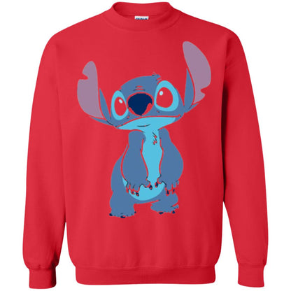 Disney Stitch Ohana T-shirt Red