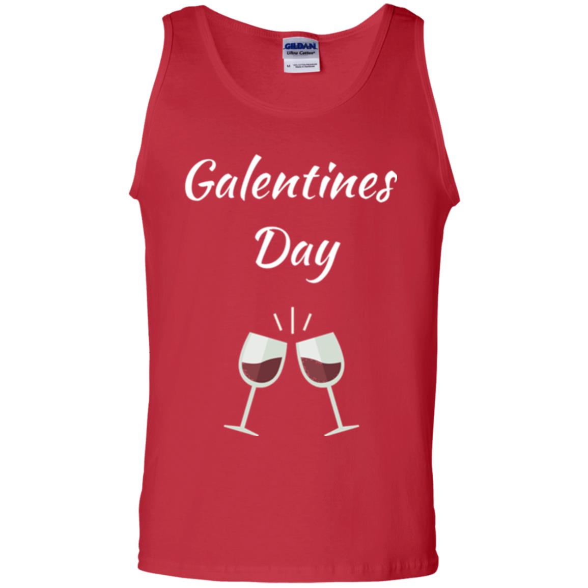 Valentines Alternative Galentines Day T-shirt Red