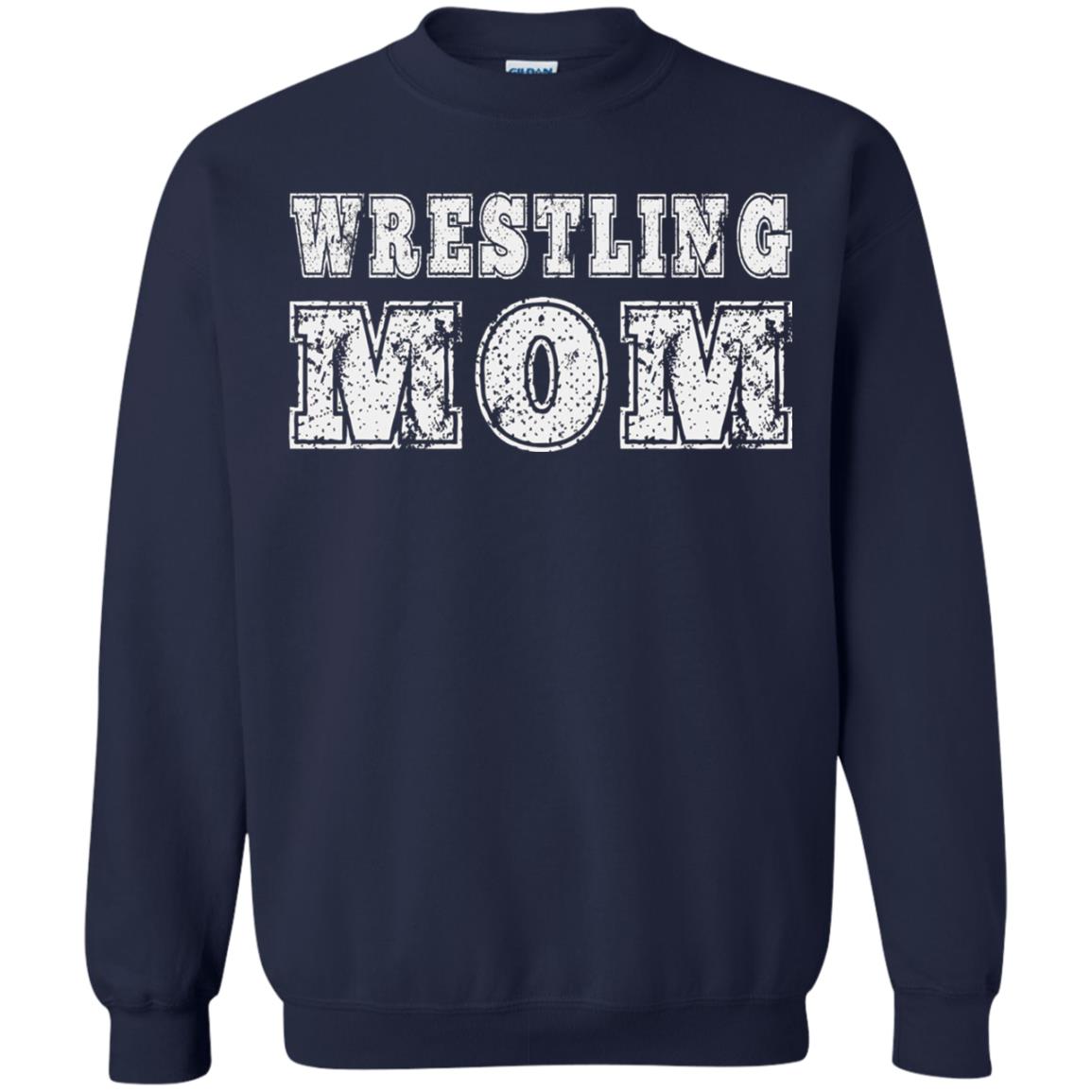 Wrestling Mom Mommy T-shirt Navy