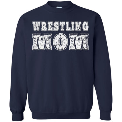 Wrestling Mom Mommy T-shirt Navy