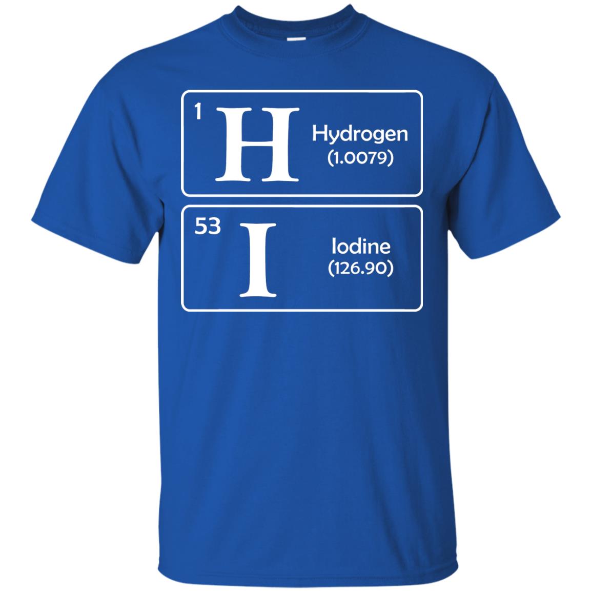 Hydrogen Iodine Hi Shirt Royal