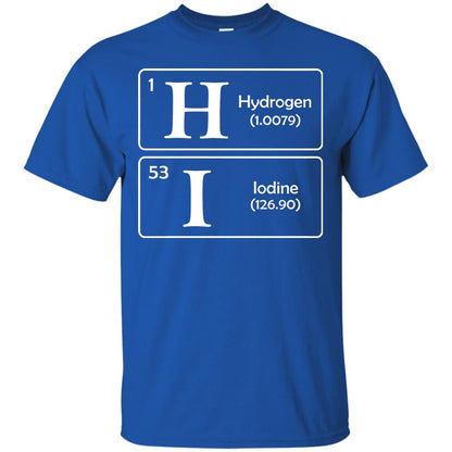 Hydrogen Iodine Hi Shirt Royal