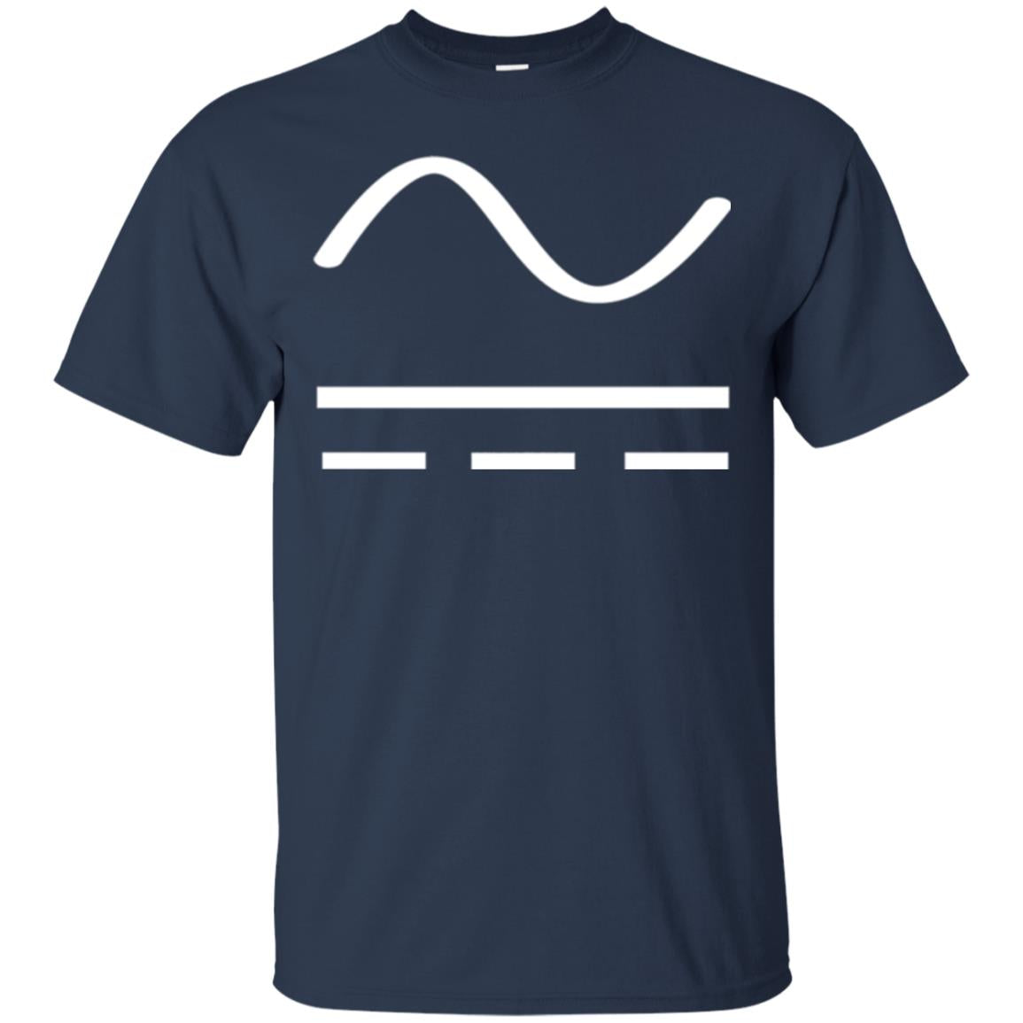 Electrician T-shirt Electrical Engineer Ac Current Dc Current Navy