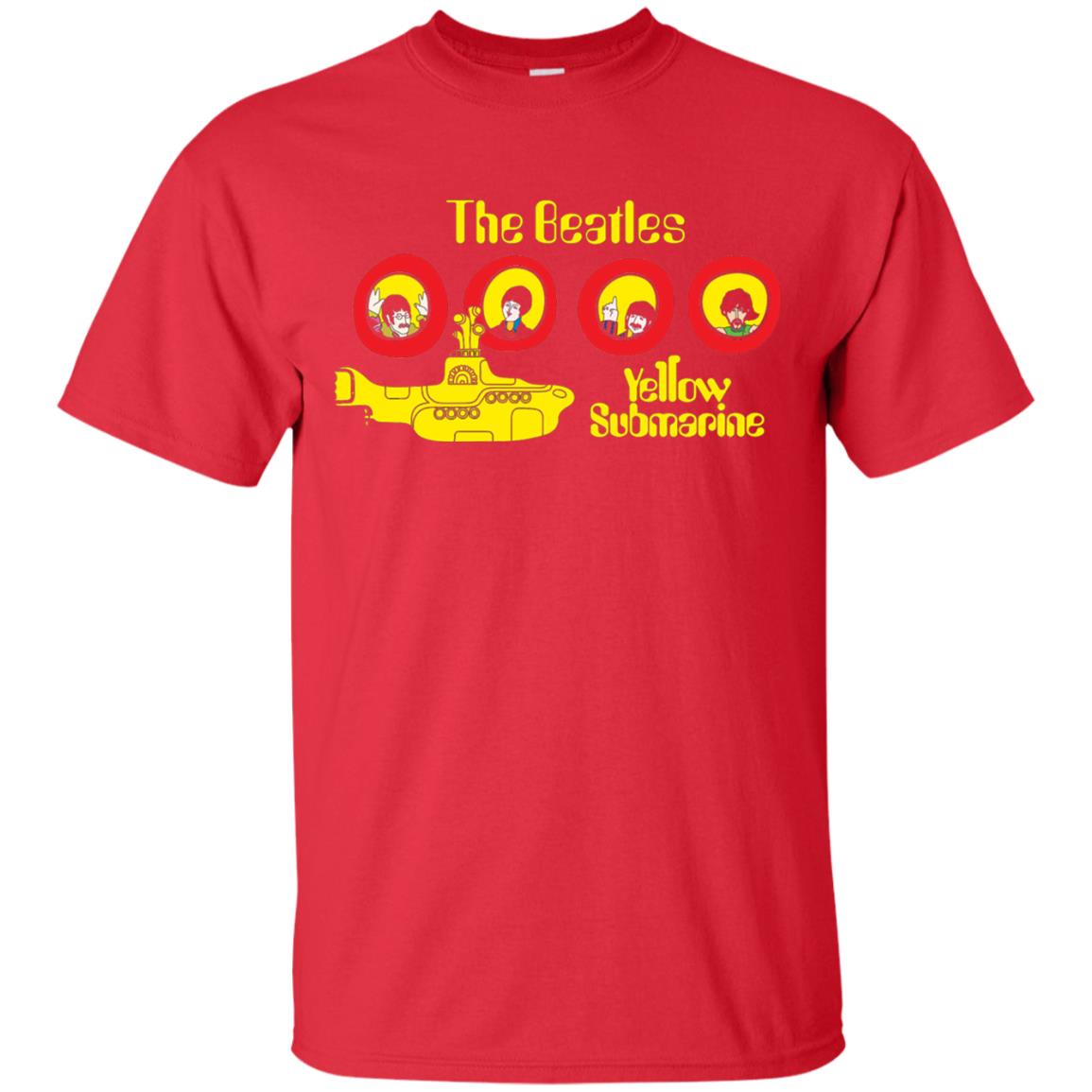 The Beatles Yellow Submarine T-shirt Red